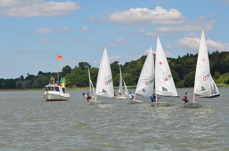 Waldringfield Under 21 Laser Radial event sponsored by Zhik and Anglia Factors photo copyright J Dearlove taken at Waldringfield Sailing Club and featuring the ILCA 6 class