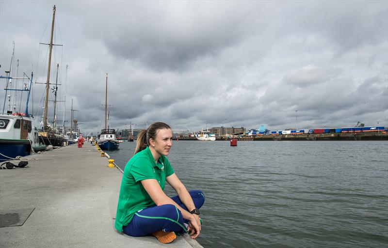 Annalise Murphy (IRL) ahead of the Rio 2016 Olympic Games photo copyright INPHO / Dan Sheridan taken at  and featuring the ILCA 6 class