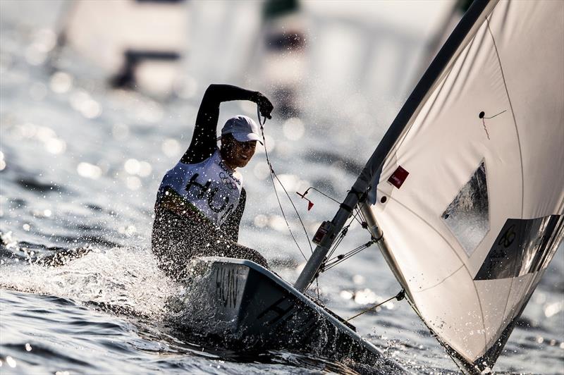 Hungary's Maria Erdi at Rio 2016 photo copyright Sailing Energy / World Sailing taken at  and featuring the ILCA 6 class