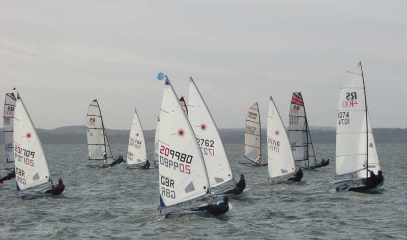 Charlie South sailing at Stokes Bay photo copyright SBSC taken at Stokes Bay Sailing Club and featuring the ILCA 6 class