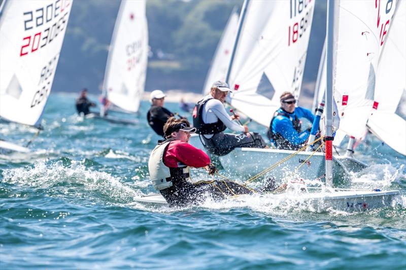 Laser Masters Europeans in Brittany photo copyright Thom Touw Photography taken at  and featuring the ILCA 6 class