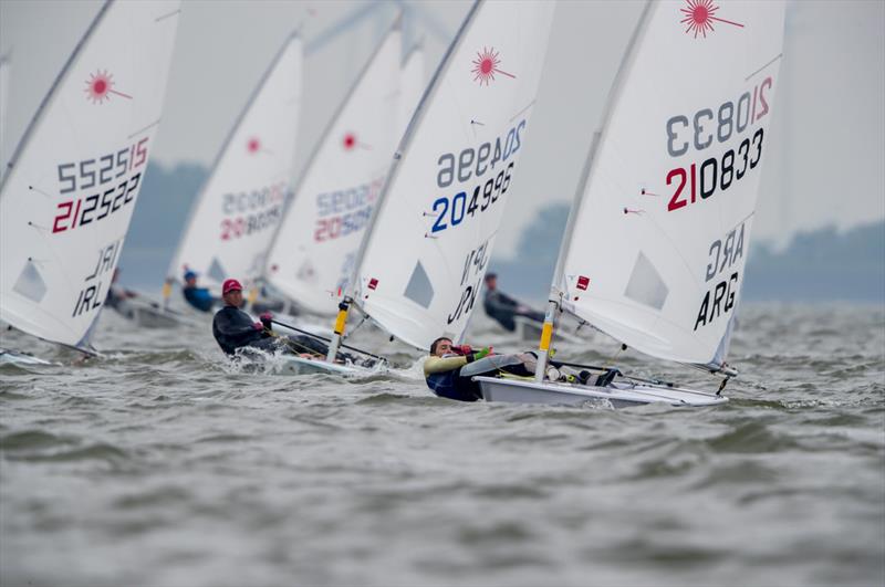Laser Radial Youth Worlds at Medemblik day 5 photo copyright Thom Touw Sailing Photography taken at Regatta Center Medemblik and featuring the ILCA 6 class