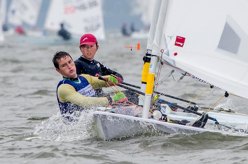 Laser Radial Youth Worlds at Medemblik day 5 photo copyright Thom Touw Sailing Photography taken at Regatta Center Medemblik and featuring the ILCA 6 class