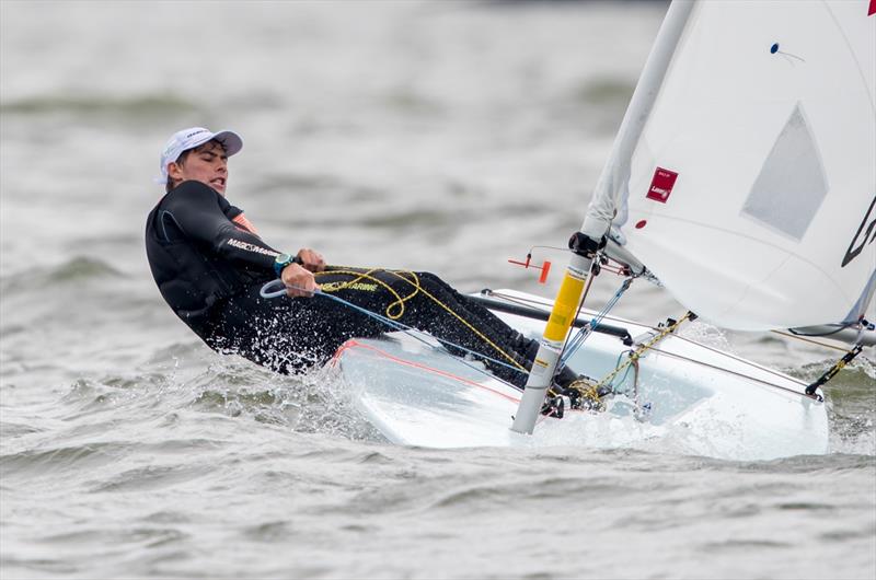 Laser Radial Youth Worlds at Medemblik day 6 photo copyright Thom Touw Sailing Photography taken at Regatta Center Medemblik and featuring the ILCA 6 class