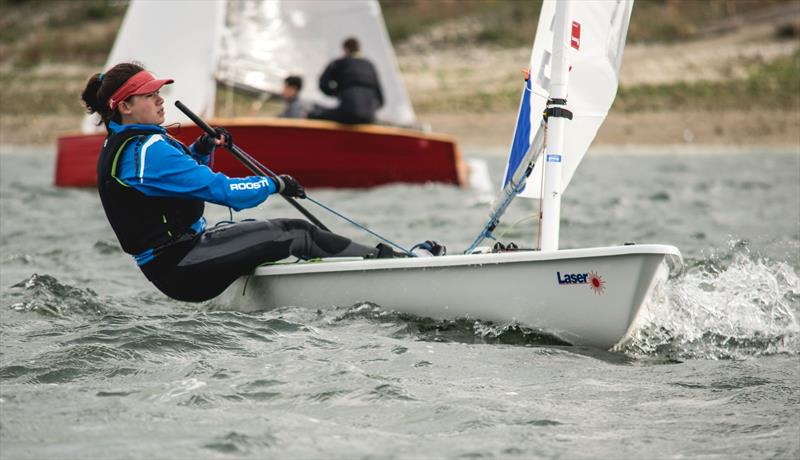Jackie Truhol (Durham) during the BUCS Fleet Racing Championships photo copyright JJRE Photos / www.instagram.com/JJREast/ taken at Draycote Water Sailing Club and featuring the ILCA 6 class