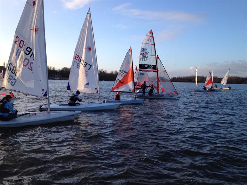 Leigh & Lowton Junior Winter Regatta photo copyright Will Welfare taken at Leigh & Lowton Sailing Club and featuring the ILCA 6 class