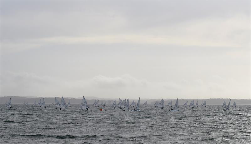 Noble Marine Laser Radial Qualifier at Stokes Bay - photo © Andy Beck