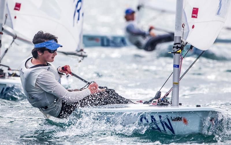 Ryan Anderson - 2017 Youth Sailing World Championships photo copyright Jesus Renedo / Sailing Energy taken at  and featuring the ILCA 6 class