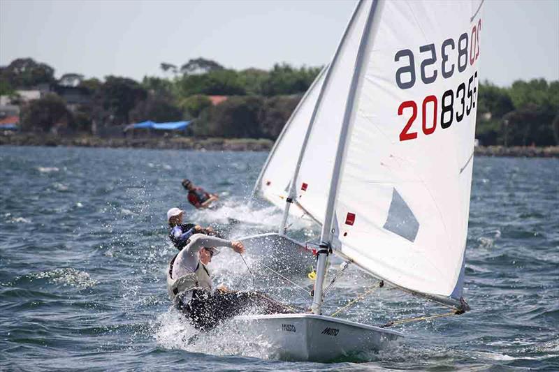 Tom Needham - Australian Youth Championships photo copyright Ash Brunning taken at Royal Queensland Yacht Squadron and featuring the ILCA 6 class