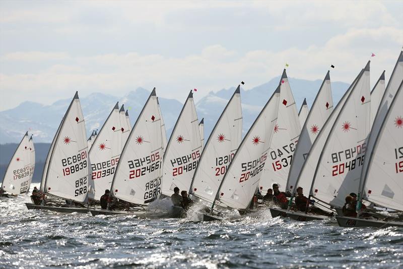 Racing at the 2013 RYA Youth Nationals in Largs, Scotland - photo © Marc Turner
