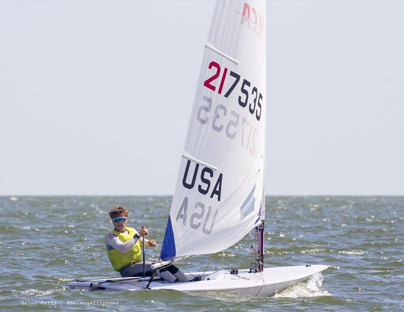 2022 ILCA 6 Women's & Men's World Championships at Kemah, Texas, USA day 6 photo copyright Helen Galli Photography / 2022ilca6.ilca-worlds.org/photos/  taken at Texas Corinthian Yacht Club and featuring the ILCA 6 class