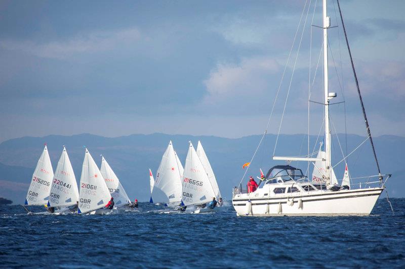 RYA Scotland Winter Championships at Largs photo copyright Marc Turner taken at Largs Sailing Club and featuring the ILCA 6 class