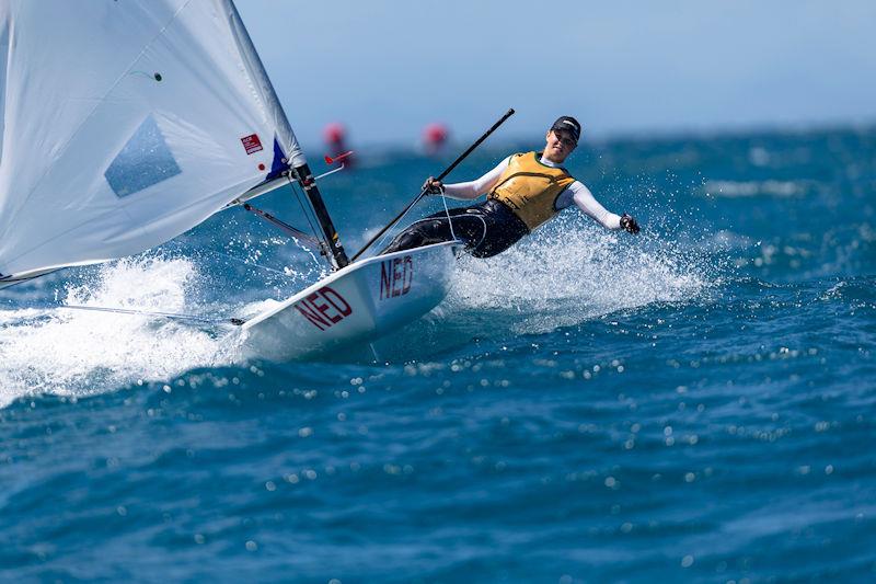 2023 Youth Sailing World Championships Day 4 photo copyright World Sailing taken at  and featuring the ILCA 6 class
