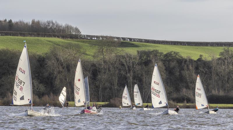 Some wind on Saturday at the Notts County Cooler photo copyright David Eberlin taken at Notts County Sailing Club and featuring the ILCA 6 class