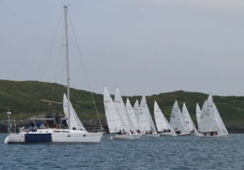 Sunshine and fresh breeze for the JG Property Management SB3 Southern Irish Championship