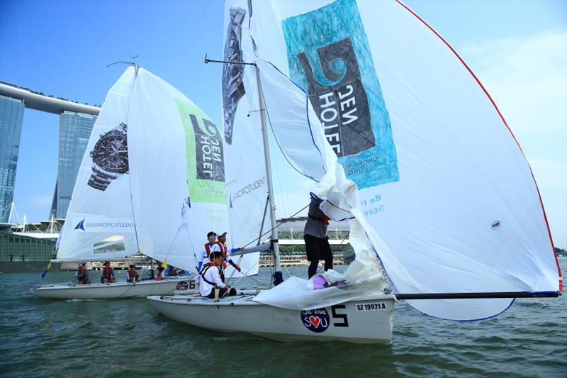 Day 3 of the Asia Pacific Student Cup photo copyright Howie Choo taken at Singapore Sailing Federation and featuring the SB20 class