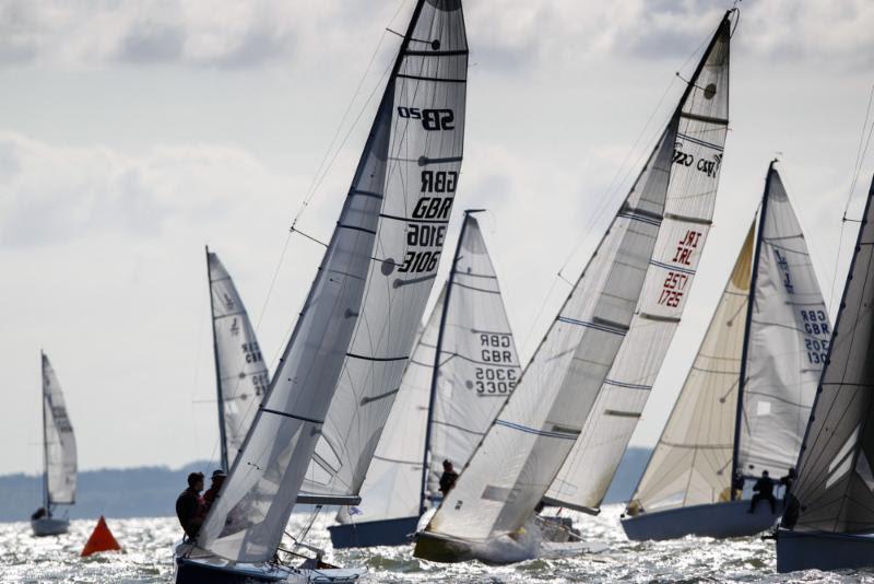 White Group start in near-perfect conditions during the Royal Southern September Regatta - photo © Paul Wyeth / www.pwpictures.com