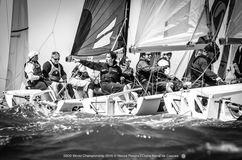 SB20 World Championship at Cascais day 4 - photo © Neuza Aires Pereira / Clube Naval de Cascais