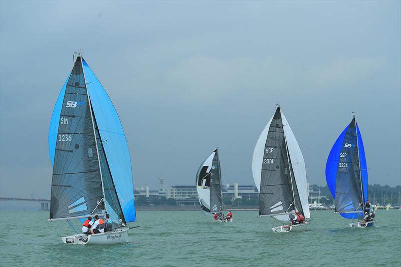 24th SMU-RM Western Circuit Sailing Regatta photo copyright Howie Choo taken at  and featuring the SB20 class