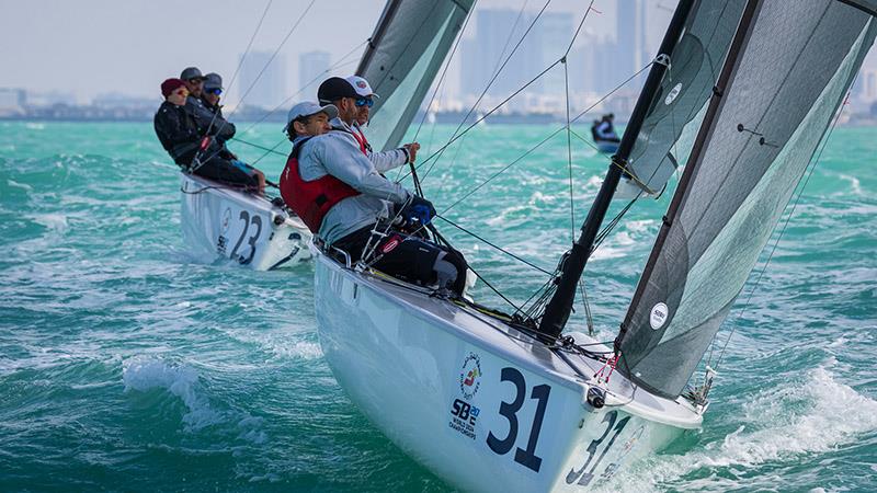 SB20 Asia Pacific Championships 2024 photo copyright Dubai Offshore Sailing Club taken at Dubai Offshore Sailing Club and featuring the SB20 class