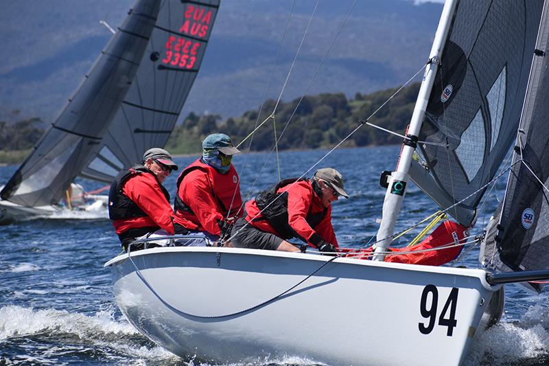 Honcho, skippered by PDYC member David Shepherd, will be calling on local knowledge and experience to take the wins in the SB20 Austraian Championship photo copyright Jane Austin taken at Port Dalrymple Yacht Club and featuring the SB20 class