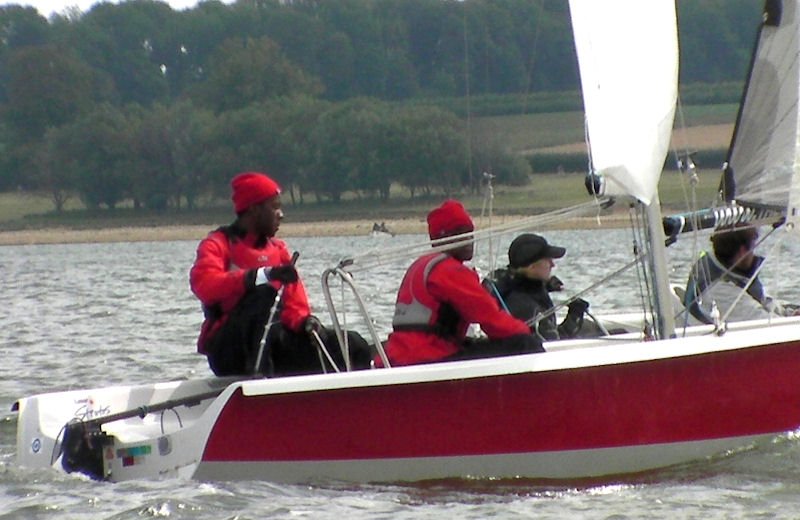 2)	Glen Gordon and Len Pope become the first overseas Sailability sailors to compete at the RYA Sailability Multiclass Regatta photo copyright RYA Sailability taken at Rutland Sailing Club and featuring the Laser Stratos class