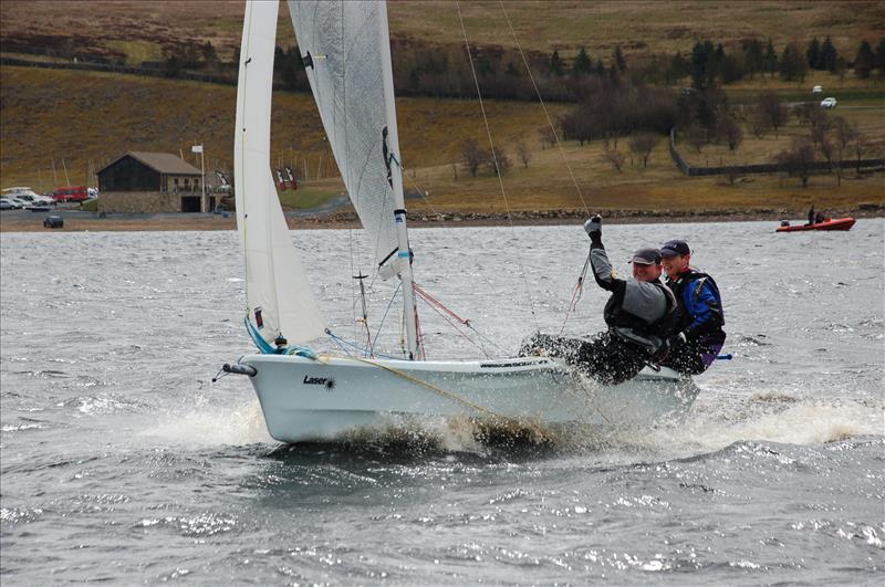 Laser Vago Northern Open at Yorkshire Dales photo copyright Richard De Fleury taken at Yorkshire Dales Sailing Club and featuring the Laser Vago class