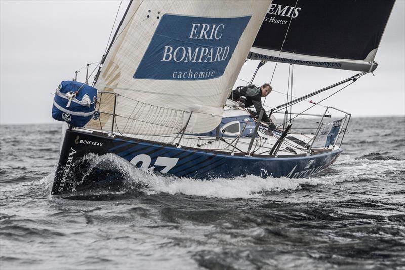 In 2014, Ed Hill hopes to take on his second Solitaire du Figaro, this time racing in aid of Macmillan Cancer Support - a charity very close to his heart photo copyright Brian Carlin . Artemis Offshore Academy taken at  and featuring the Figaro class