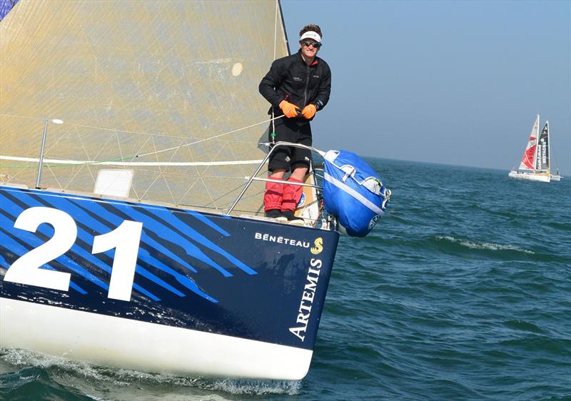 Sam Matson (Artemis 21) is one of eight Rookies competing in the Solo Maître Coq photo copyright Artemis Offshore Academy taken at  and featuring the Figaro class
