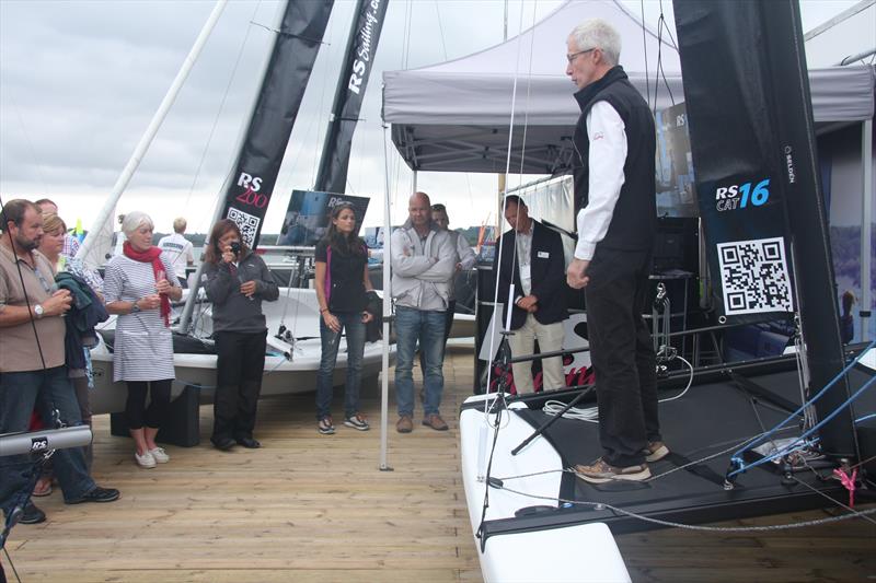 RS CAT16 Launch Event at the PSP Southampton Boat Show photo copyright Mark Jardine taken at  and featuring the  class