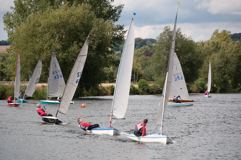 Lightnings at Cookham Reach photo copyright Mike Ashfield / Ben Singleton taken at Cookham Reach Sailing Club and featuring the Lightning 368 class