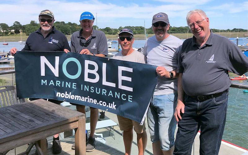 The social bunch at the Noble Marine Lightning 368 Sea Championship at the Lymington Dinghy Regatta photo copyright Tim Olin / www.olinphoto.co.uk taken at Royal Lymington Yacht Club and featuring the Lightning 368 class