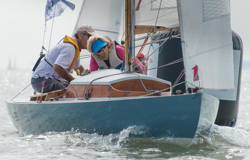 Loch Long in action on day 3 of Charles Stanley Cowes Classics Week photo copyright Tim Jeffreys Photography taken at  and featuring the Loch Long One Design class
