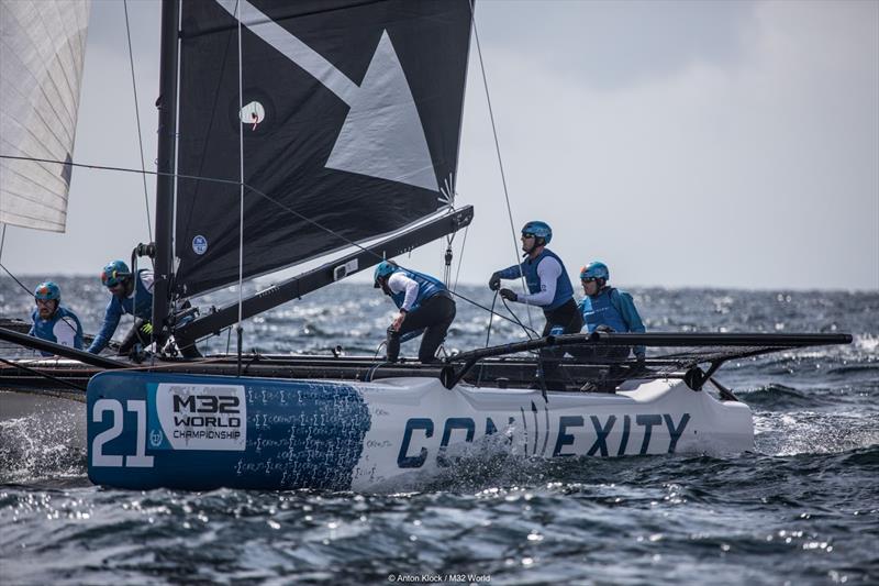 M32 World Championship - Don Wilson sailed a brilliant day at the helm of 'Convexity' on day 2 photo copyright Anton Klock / M32 Worlds taken at  and featuring the M32 class