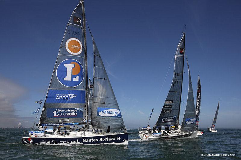 Tour de France a la Voile in-port races in Dunkirk photo copyright JM LIOT / TFV / ASO taken at  and featuring the M34 class