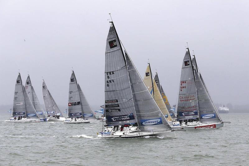 Tour de France a la Voile leg between Breskens, Holland and Dieppe, France photo copyright JM LIOT / TFV / ASO taken at  and featuring the M34 class