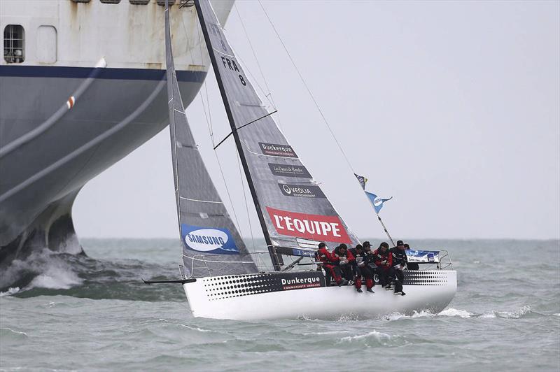 Tour de France a la Voile leg between Breskens, Holland and Dieppe, France photo copyright JM LIOT / TFV / ASO taken at  and featuring the M34 class
