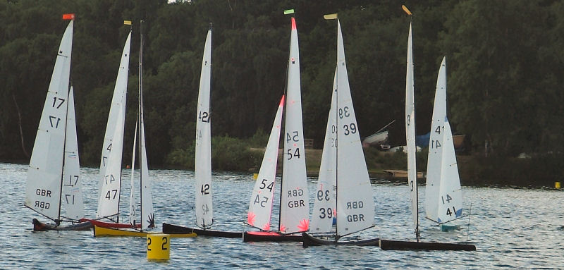 15 skippers from 11 clubs for the Marblehead nationals at Lincoln photo copyright Graham Allen taken at Lincoln Model Yacht Club and featuring the Marblehead class