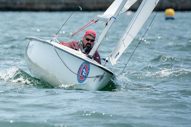 Carwile LeRoy leading the Martin 16 class - 17th C. Thomas Clagett, Jr. Memorial Clinic and Regatta 2019 photo copyright Ro Fernandez taken at  and featuring the Martin 16 class