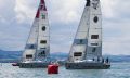 Adam Minoprio and Ian Williams in the Final of Match Race Germany - photo &copy; Brian Carlin / AWMRT