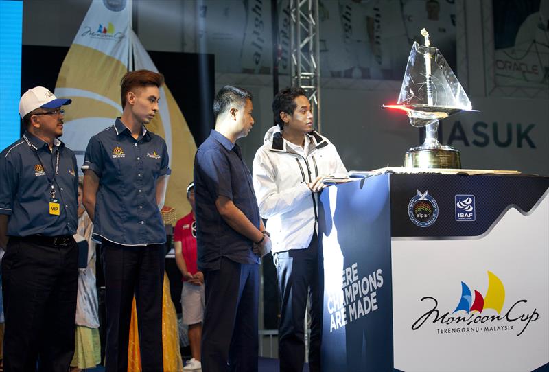 Presentations ahead of the Monsoon Cup in Malaysia photo copyright AWMRT / onEdition taken at  and featuring the Match Racing class