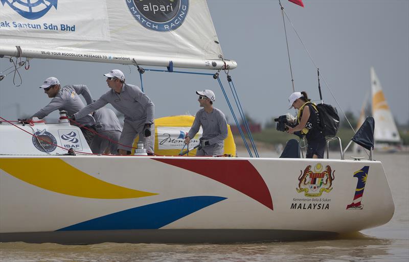 GEFCO Match Racing Team at the Monsoon Cup in Malaysia photo copyright AWMRT / onEdition taken at  and featuring the Match Racing class