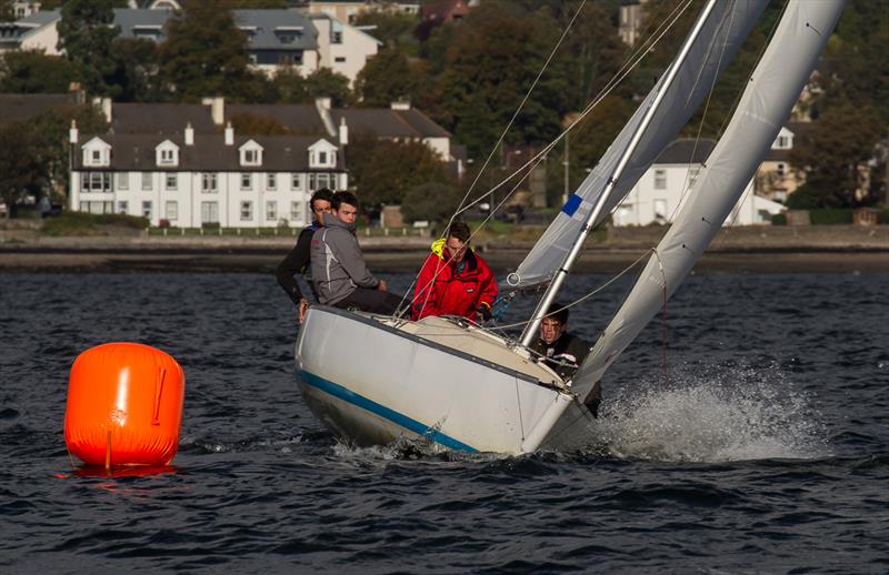 Theo Hoole, University of Strathclyde Sailing Club (SSS Match Racing Champion) photo copyright Neill Ross Photography taken at Royal Northern & Clyde Yacht Club and featuring the Match Racing class