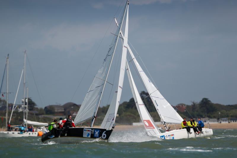 Testing conditions on day 3 of the Royal Southern Match Cup - photo © Paul Wyeth / www.pwpictures.com