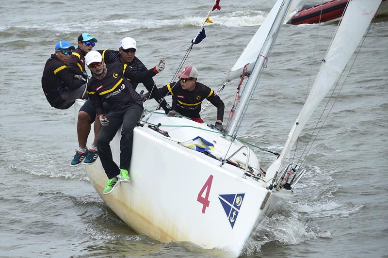 Hazwan needs more sailing time with hazOne Racing Team to prepare for Monsoon Cup Malaysia photo copyright Norzuhaira Ruhanie taken at  and featuring the Match Racing class