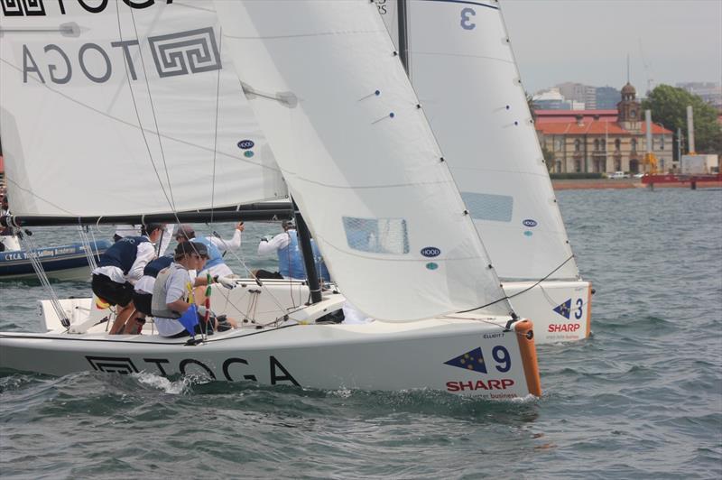 Sharp Australian Youth Match Racing Championship day 2 - photo © Hamish Hardy / CYCA