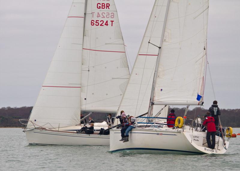 Commodore's Challenge 2011 photo copyright Mike Millard taken at Poole Yacht Club and featuring the Match Racing class