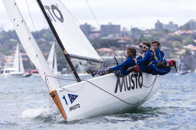 Last year's grand final between Price and Dargaville photo copyright Andrea Francolini taken at Cruising Yacht Club of Australia and featuring the Match Racing class