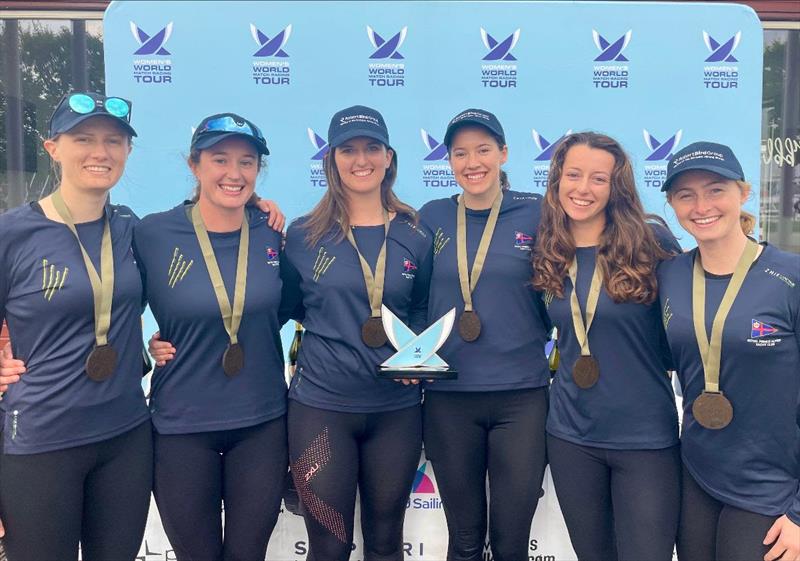 Juliet Costanzo (AUS) and Easy Tiger Racing Team at 2022 Women's Match Race Denmark photo copyright WMRT taken at  and featuring the Match Racing class