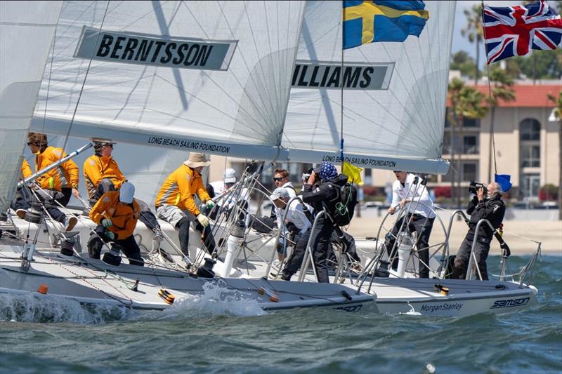 Congressional Cup photo copyright Ian Roman taken at Long Beach Yacht Club and featuring the Match Racing class